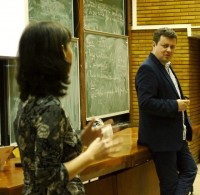 Monica Ene-Pietrosanu si Andrei Pitis la TechLunge Talks